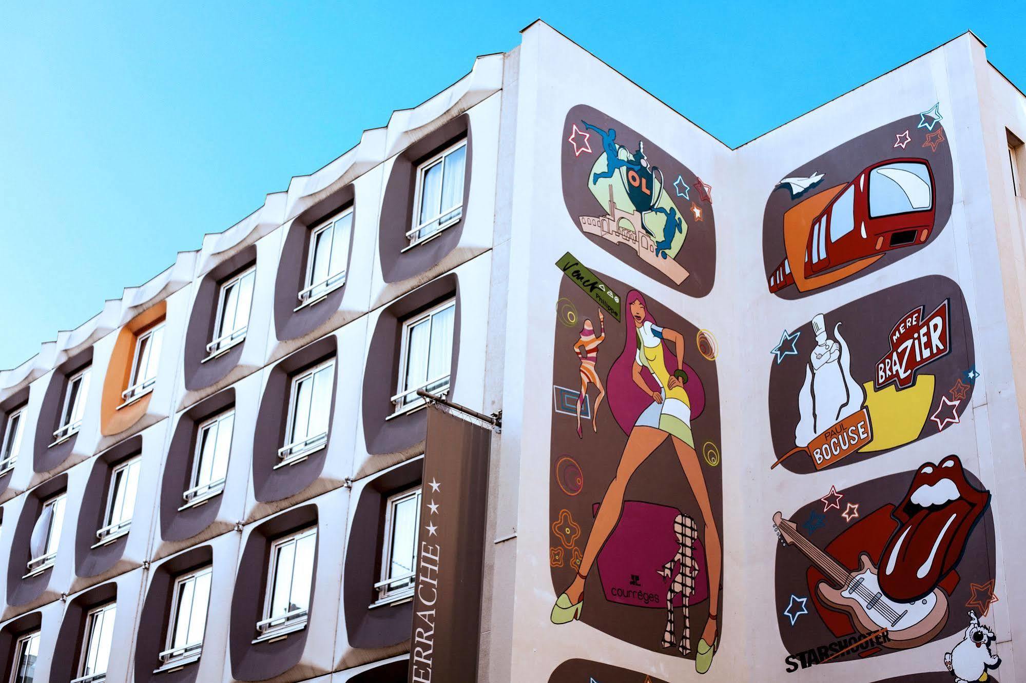 Hotel Chromatics & Restaurant Hill Club By Happyculture Lyon Exterior photo